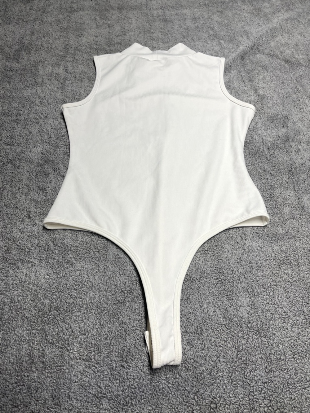 BuffBunny Black Sleeveless Turtleneck Bodysuit - Picture 9 of 10